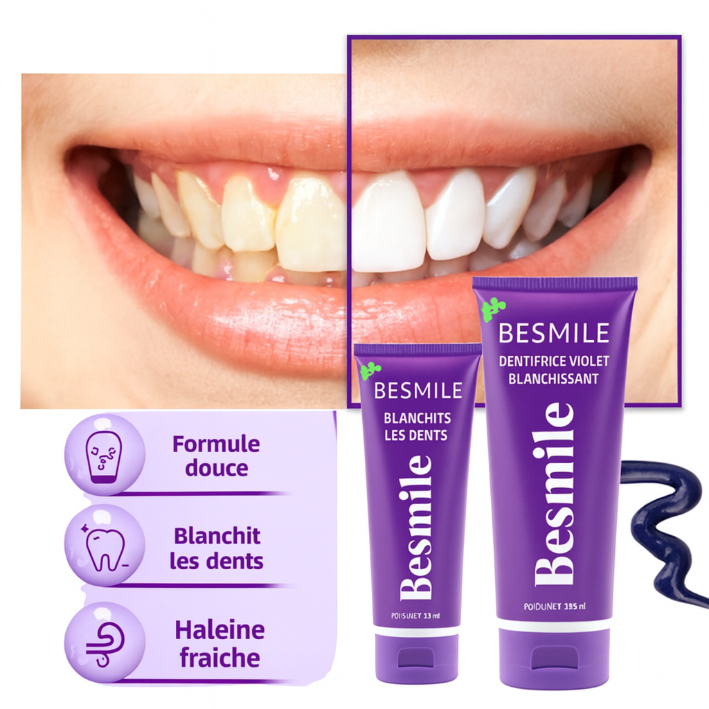 Dentifrice Blanchissant V34 BeSmile (125ml)