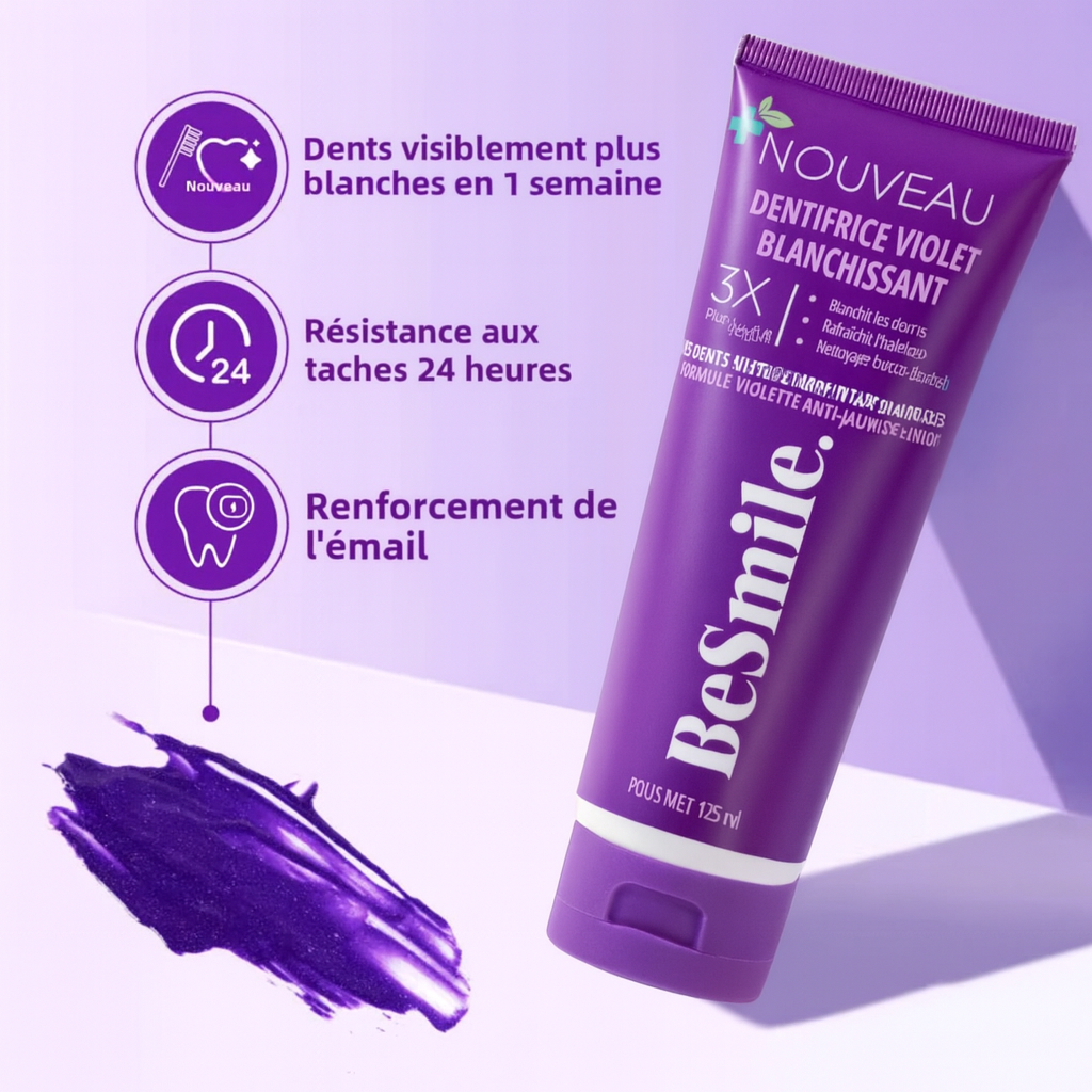 Dentifrice Blanchissant V34 BeSmile (125ml)